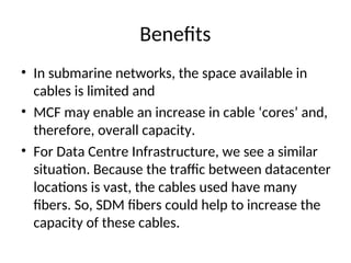 Advanced Optical Multiplexing Techniques for High Capacity Networks | PPT