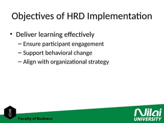 Comprehensive Guide to Implementing Human Resource Development Programs ...