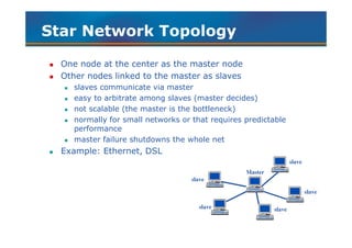 Small Star Network Example Chapter 5 introduction to computer communication networks | PDF