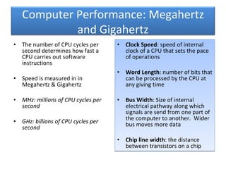 Ghz Computer Speed Chart Chapter 5 It Architecture | PPT