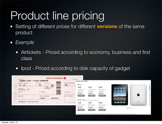 Line Pricing Example Chapter 5- Marketing | PDF