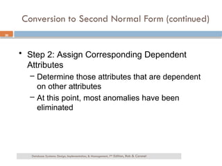 Comprehensive Guide to Database Normalization and Table Design | PPTX