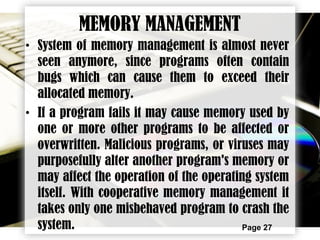 OPERATING SYSTEM | PPT
