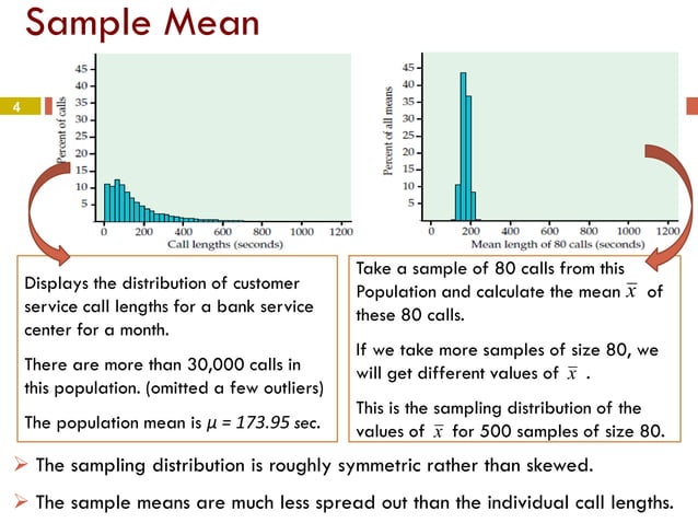 Chapter 5 part1- The Sampling Distribution of a Sample Mean | PDF