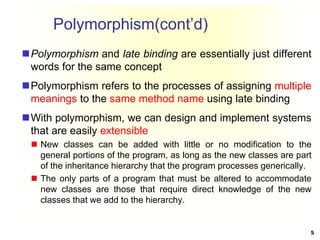 Comprehensive Guide to Polymorphism in Object Oriented Programming | PDF