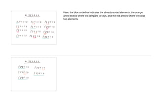 Chapter 5 searching and sorting handouts with notes | PDF