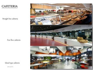 CAFETERIA
Straight line cafeteria
Free flow cafeteria
Island type cafeteria
28/12/2015 ak_aylin/DTH2025/PMM 38
 