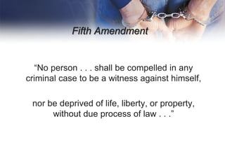 Chapter 5 special law enforcement procedures | PPT