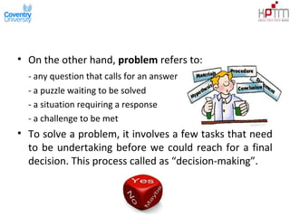 Chapter 5   successful problem solving & task mgt