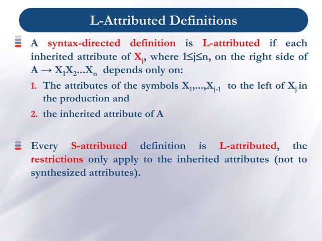 Chapter 5 -Syntax Directed Translation - Copy.ppt