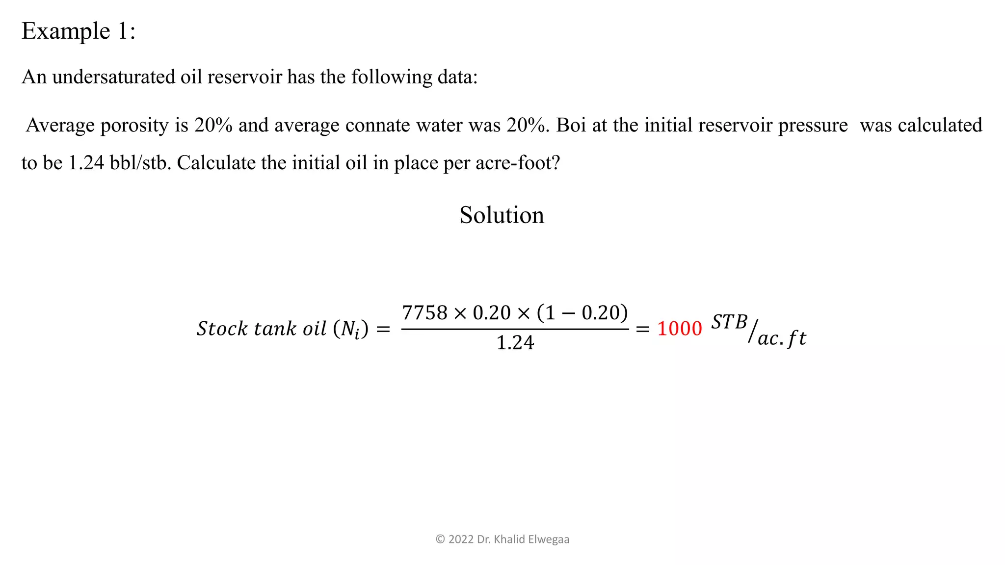 Bbl Example Chapter 5 - Undersaturated oil reservoirs.pdf
