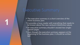 Chapter 5 - Writing a Business Plan - ES, BS, MP.pptx