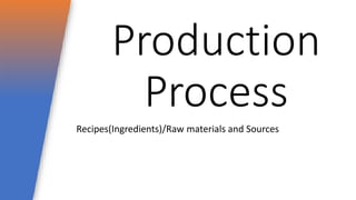 Chapter 5 - Writing Business Plan - Production Plan | PPTX