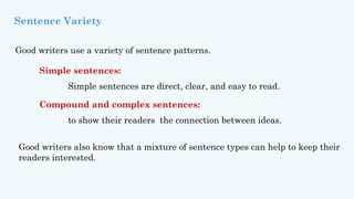 Process In A Sentence Mastering Process Paragraphs and Sentence Structure in Writing | PPTX