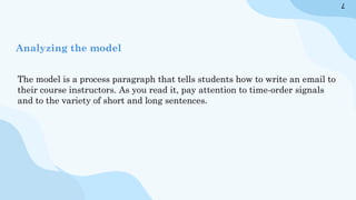 Process In A Sentence Mastering Process Paragraphs and Sentence Structure in Writing | PPTX