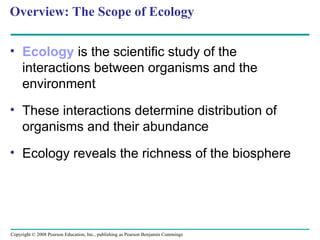 Comprehensive Introduction to Ecology and the Biosphere: Organism ...
