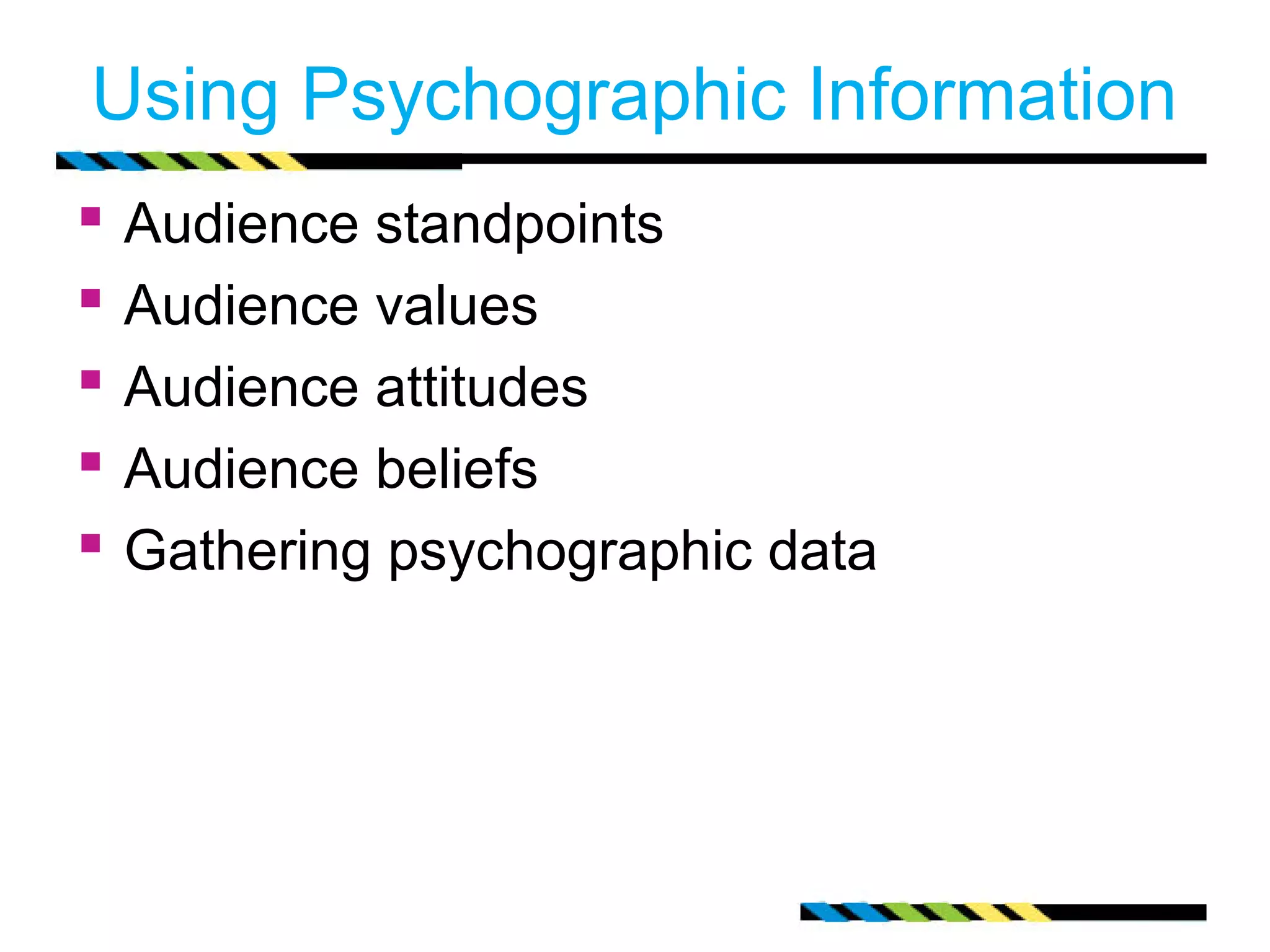 Chapter 5 adapting to your audience | PPT