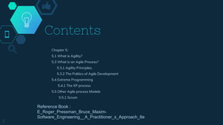Chapter 5 Agile Software development | PPTX