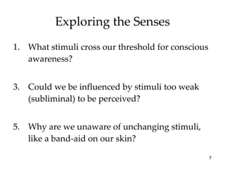 Chapter 5 ap psych- Sensation | PPT