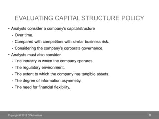 Chapter 5 capital structure | PPTX