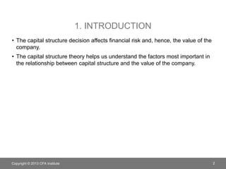 Chapter 5 capital structure | PPTX
