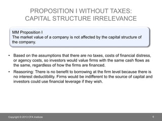 Chapter 5 capital structure | PPTX