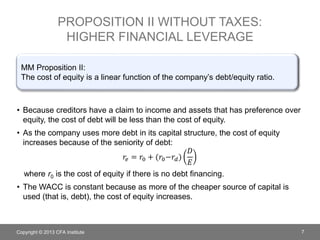 Chapter 5 capital structure | PPTX