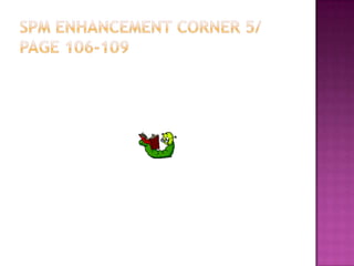 Chapter 5 chemical changes