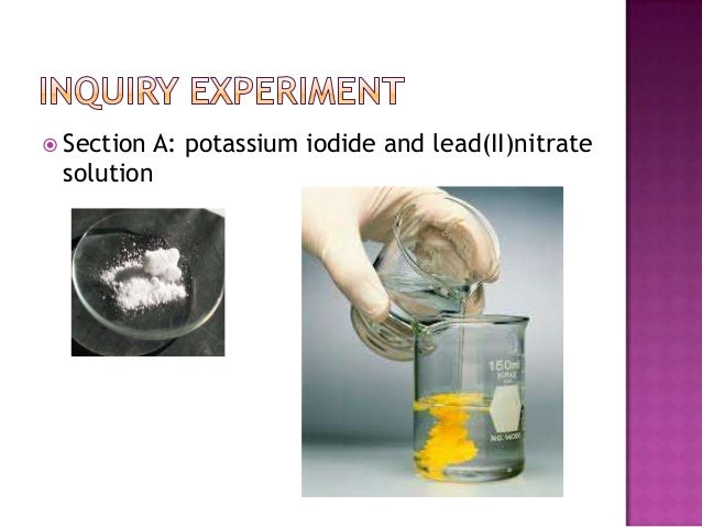 Lead Iodide Chemical Properties Lead Iodide Chemical Properties