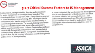 5.2.7 Critical Success Factors to IS Management
 