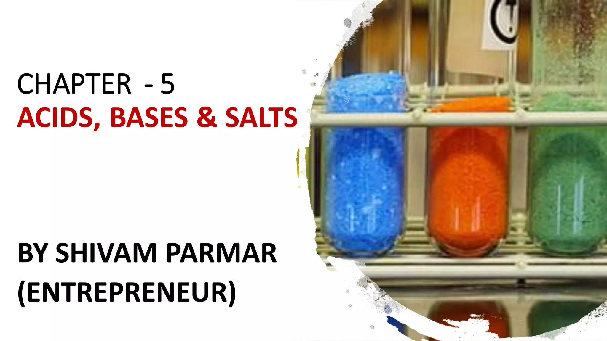 Chapter - 5, Acids, Bases and Salts, Science, Class 7 | PDF