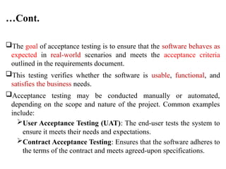 Comprehensive Guide to Coding Standards and Software Testing Methods | PPTX