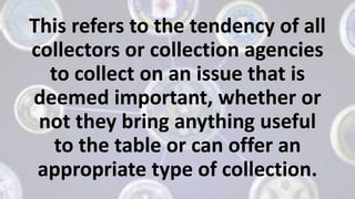 Chapter 5 collection and the collection disciplines | PPTX