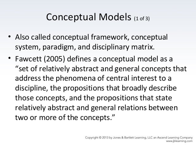 nursing conceptual model