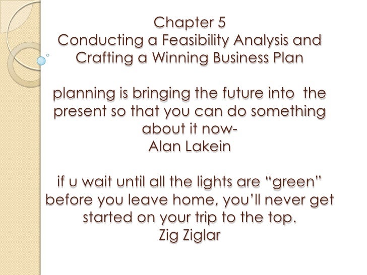chapter 5 feasibility and business planning worksheet answers