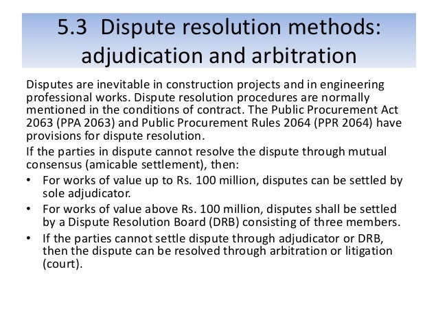 construction disputes through arbitration in tanzania construction disputes through arbitration in tanzania