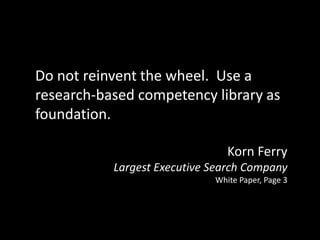 Creating Competency Models | PPTX