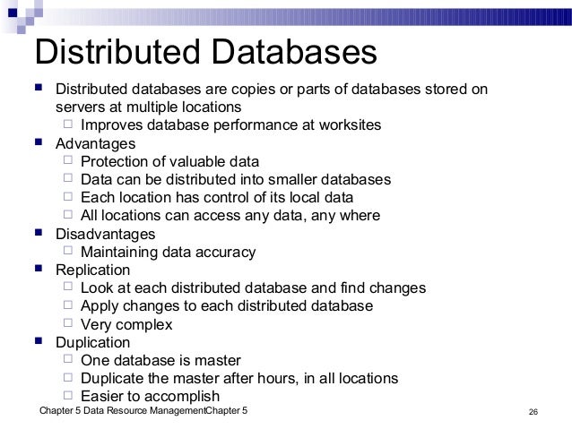 Chapter 5 data resource management