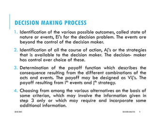 Chapter 5 Decision Analysis can be used to develop an optimal strategy.pdf
