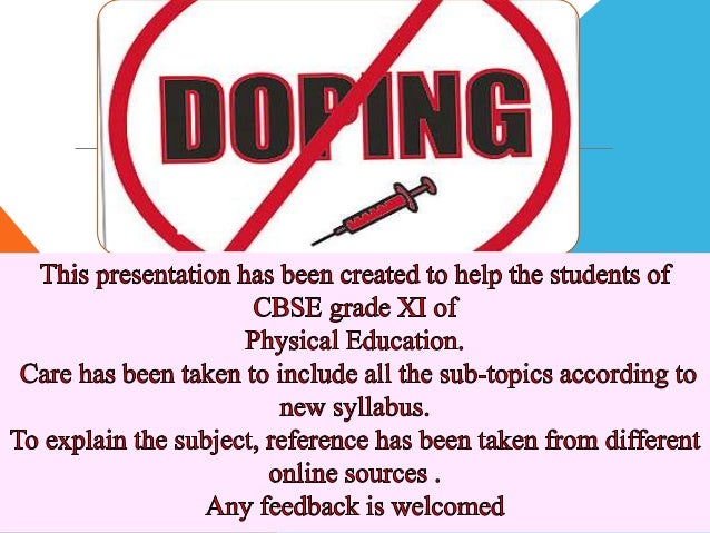 Chapter 5 doping