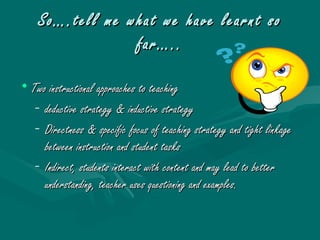 Chapter 5 Direct Instruction | PPT