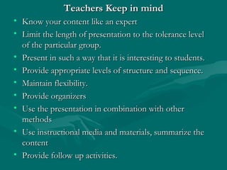 Chapter 5 Direct Instruction | PPT