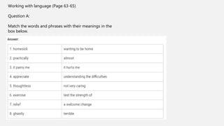 Chapter 5 english | PPTX