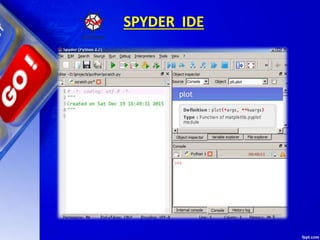 SPYDER IDE
 