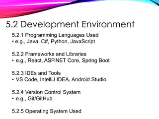 software dev lect 5 - lecture notes - chapter 13... Chapter 5 Implementation - Software Engineering Information Systems.pdf
