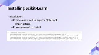 Chapter 5 Introduction to Machine Learning with Scikit-learn.pptx