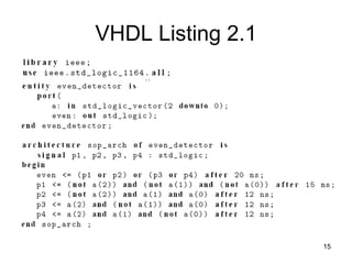 Chapter 5 introduction to VHDL | PDF