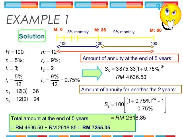 business math chapter 5 annuity examples