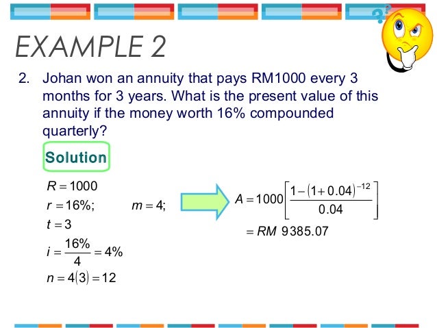 business math chapter 5 annuity examples