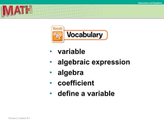 (7) Lesson 5.1 - Solve Equations with Rational Coefficients | PPTX